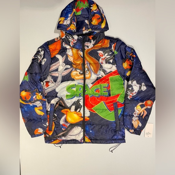 Space Jam | Jackets & Coats | Space Jam Puffer Jacket | Poshmark